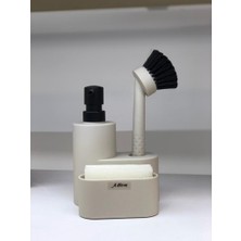 Çırpan Ev Krem Hazneli Oval Sıvı Sabunluk