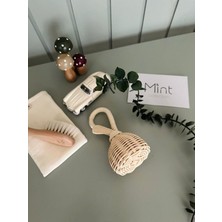 Mint Collection Rattan Çıngırak / Marakas Bebek Oyuncağı Bambu
