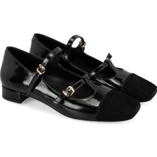 Desa Elni Siyah Kadın Günlük Deri Ayakkabı