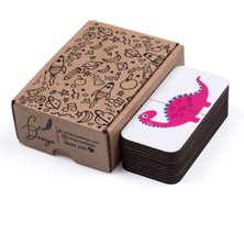 Dinozor Temalı Ahşap Ikili Puzzle Küçük Dinozor Meraklıları Için Eğlenceli ve Eğitici