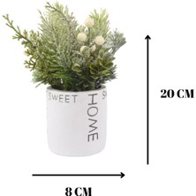 Dekoratif 2'li Yapay Çiçek Seti
