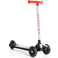 Hippie Scooter - Siyah 6 Yaş Ve Üzeri İçin 3 Tekerlekli Ayarlanabilir Özellikli Çocuk Scooter