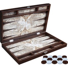 KS Games Elegance Leather Magna Carta Tavla