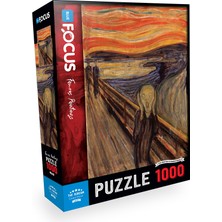 Blue Focus Games 1000 Parça Puzzle - The Scream (Çığlık)