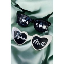 Gözlük Dahil Gözlük Için Sticker Gelin Damat Gözlüğü Için Yazılı Gözlük Bride Party