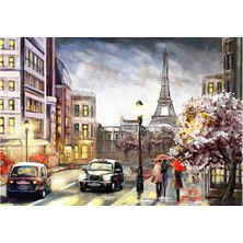 Blue Focus Games 500 Parça Puzzle - Paris