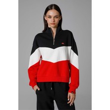 Ellesse Yarım Fermuarlı Kadın Sweat EF176-RD