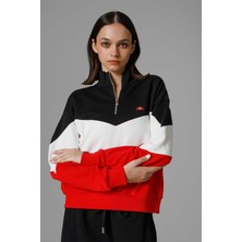 Ellesse Yarım Fermuarlı Kadın Sweat EF176-RD