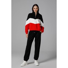Ellesse Yarım Fermuarlı Kadın Sweat EF176-RD