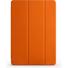 Kilifolsun - Apple iPad 10.2 2021 (9.nesil) - Tablet Kılıfı Smart Cover Standlı 1-1 Kılıf - Kırmızı