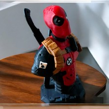 Kunduz Ahşap Tasarım Atölyesi Deadpool Figür