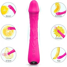 Shop You 1 21 Cm 9 Farlı Titreşim Modlu Esnek Güçlü Şarjlı Vibratör