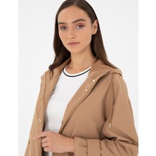 Pierre Cardin Kadın Camel Trençkot 50290318-VR015