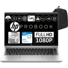 Hp Probook 440 G10 Intel Core I5 1334U 16GB 1tb SSD Intel® Iris® Xᵉ Windows 11 Pro 14" Fhd Taşınabilir Bilgisayar 9B9F8EAP07 + Weblegelsin Çanta