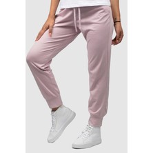Nike Sportswear Essential Standart Fit Jersy Pants Ince Rahat Kalıp Pembe Eşofman Altı