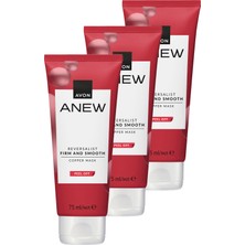 Avon Anew Reversalist Firm And Smooth Bakır Maske Üçlü Set 75 ml