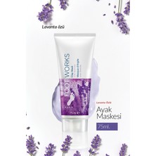 Avon Footworks Lavanta Özlü Ayak Kil Maskesi Üçlü Set 75 ml