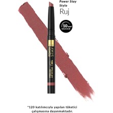 Avon Power Stay Stylo Ruj Feisty Fawn