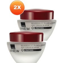 Avon Anew Reversalist Plump & Smooth Gündüz Kremi SPF20 İkili Set 50 ml