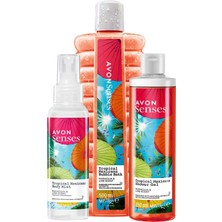 Avon Tropical Mexicana Duş Jeli Banyo Köpüğü ve Vücut Spreyi Paketi