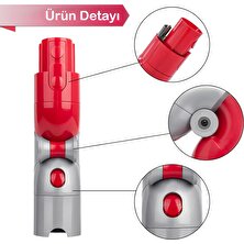 Umotech Dyson Mobilya Altı Adaptörü Dyson V7 V8 V10 V11 V15 Için Alt Adaptör