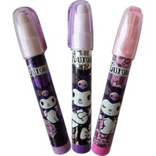 Ceylan Kırtasiye Sanrio Kuromi Yumurtlayan Roket Silgi - Pembe (1 Adet)