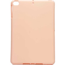 Ekılıf - Apple iPad Mini 4 - Tablet Kılıfı Sky Tablet Silikon Kapak - Pembe Açık