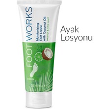 Avon Footworks Hindistan Cevizi ve Misket Limonu Özlü Ayak Losyonu İkili Set 75 ml