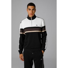 Ellesse Yarım Fermuarlı Erkek Sweat EM215-BK