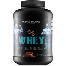 Muscle Balance Whey Isolate Protein Kong Edition 2100 gr 72 Servis Brownie Çikolata