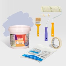 Bİ'Boya Tek Duvar Boyama Seti Lila