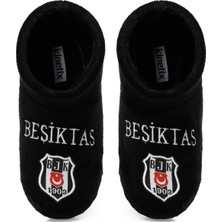 BJK PND008  4pr Siyah Erkek Çocuk Panduf