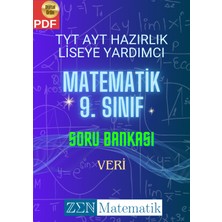 Zen Matematik Tyt Ayt Hazırlık Liseye Yardımcı Matematik 9. Sınıf Soru Bankası - Veri