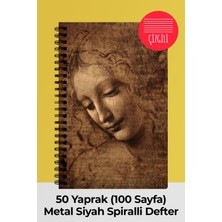 Anime Marketi Da Vinci 4'lü A5 Spiralli Okul Defter Seti 50 Yaprak 100 Sayfa - Çizgili