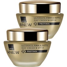 Avon Anew Ultimate Firm & Supple Gündüz Kremi SPF20 50 ml. Ikili Set