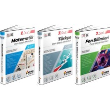 Aydın Yayınları   (Sınıf: 7) 2024  Matematik  /  Türkçe  /  Fen Bilimleri Ders Işleyiş Modülleri Seti  (3 Kitap)