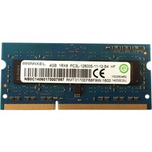 Ramaxel RMT3170EF68F9W 4gb 1600MHZ DDR3L 1.35V Sodimm Notebook Bellek