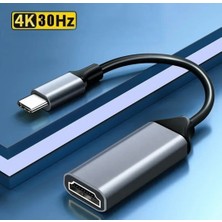 Lemorele 4K Hdmi Dönüştürücü CE/FC/ROHS Lisanslı Adaptör Hdmi Dönüştürücü Type-C Girişli