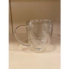 Kupa Çift Cıdarlı Cam 300 ml Model 3
