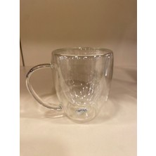 Kupa Çift Cıdarlı Cam 300 ml Model 3