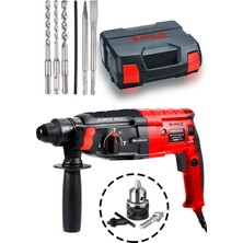 Assur Plus 850W Metal Şanzıman Darbeli Matkap Kırıcı Delici Hilti 2-28mm