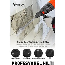 Assur Plus Pro Kırıcı Delici Darbeli Hıltı Matkap 2-28MM