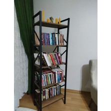 Home Plus Mobilya 5 Raflı Ahşap Kitaplık 160 x 60 cm