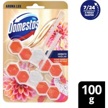 Domestos Tuvalet Bloğu Aroma Lux Yıldız Çiçeği & Ejder Meyvesi 100 gr x 4 Adet