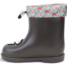 Igor W10277 Bimbi Snoopy Haki Ortopedik Erkek Çocuk Yağmur Çizme