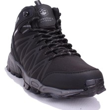Lumberjack Shell Hi Siyah Ortopedik Outdoor Bot Suni Deri Bağcıklı Kışlık Su Geçirmez