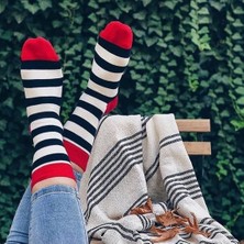 Hanse Socks  Çember Desenli Çorap  Rahat Ve Nefes Alabilen