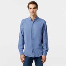 Nautica Erkek Mavi Classic Fit Gömlek W37232T.4MY