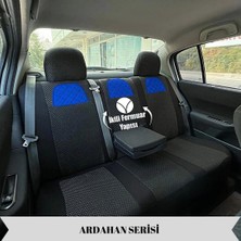 Galaxy Opel Astra H Kasa 2005-2010 Sırt 3 Parça Oturak Bütün Uyumlu Ardahan Serisi Oto Koltuk Kılıfı