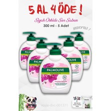 Palmolive 5 Al 4 Öde Naturals Siyah Orkide Lüks Yumuşaklık Sıvı Sabun 300 ml ve Rosıe